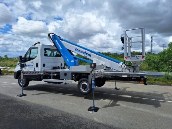 Nacelle sur camion